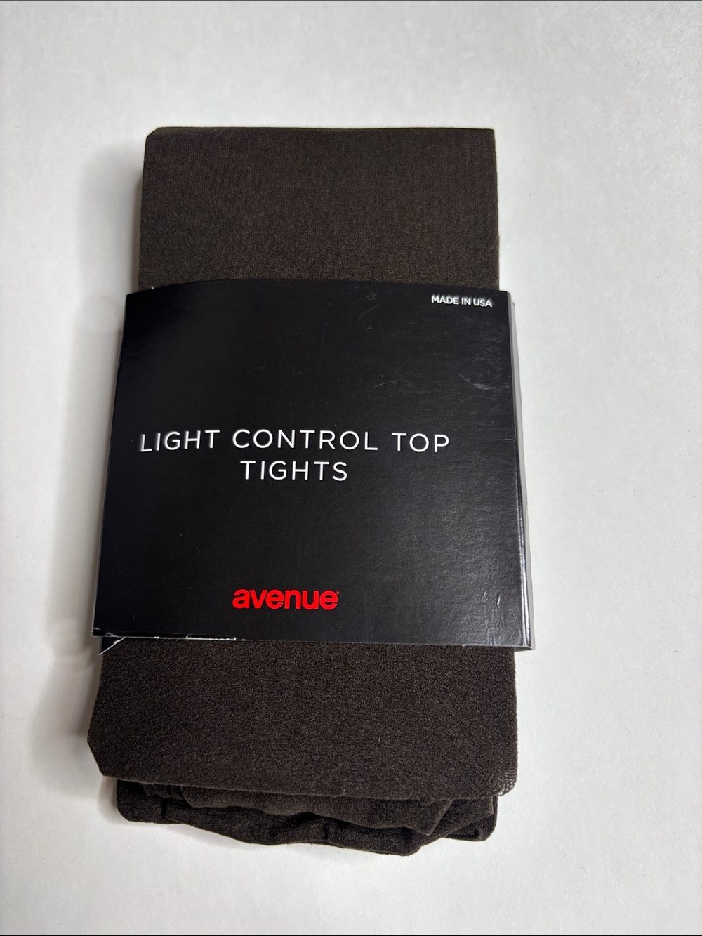 Avenue brown light Control Top Tights
